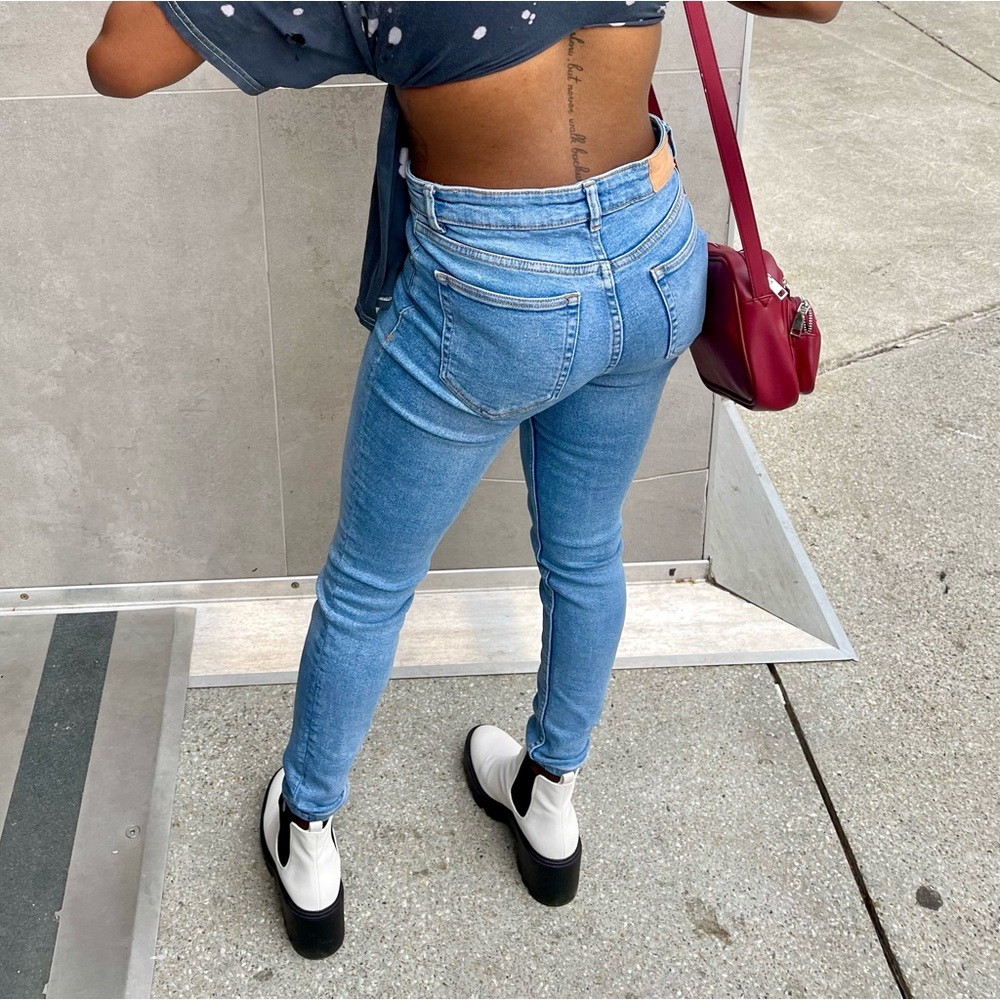 ZARA Super Skinny High Waisted Jeans